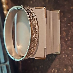 Vintage Whiting and Davis Silvertone Detailed Bracelet